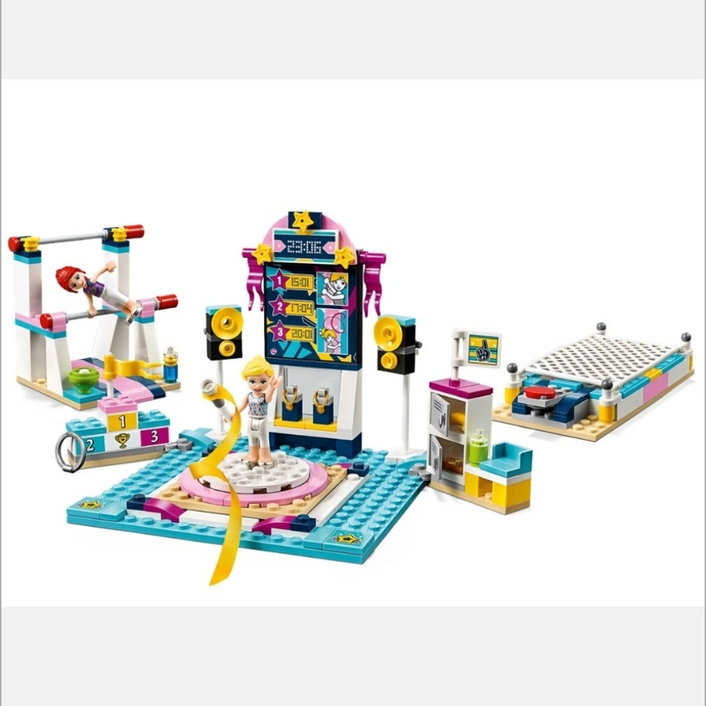 LEGO Friends 41372 Stephanie's Gymnastics Show - 241 Pieces - Retired Set